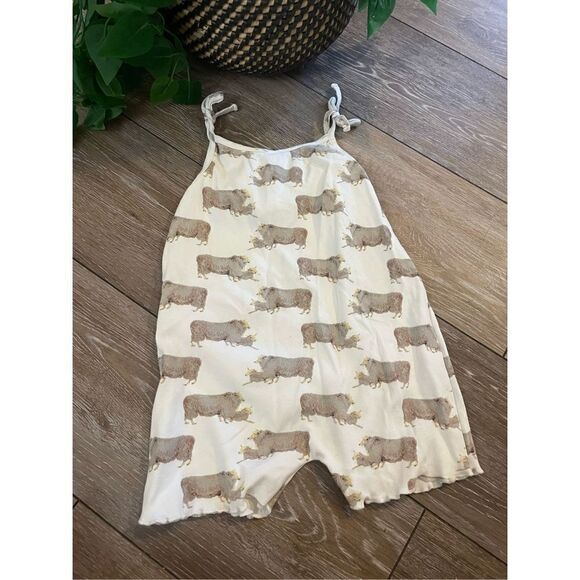 HippoāAnimalāPrintedāTieāRomper - Picture 3 of 4